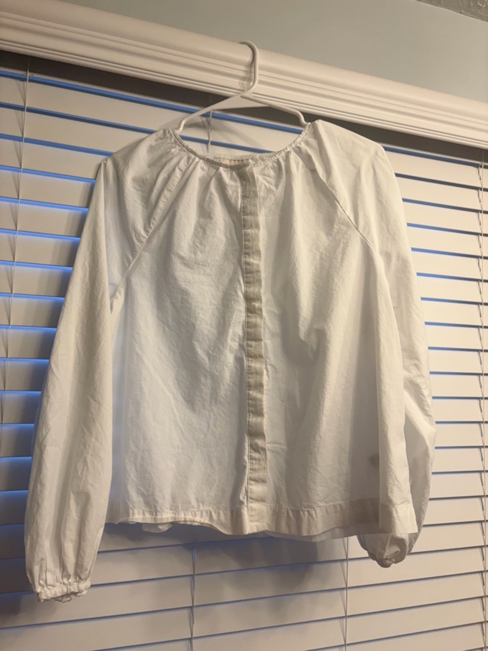 Universal Thread White Button-Front Blouse